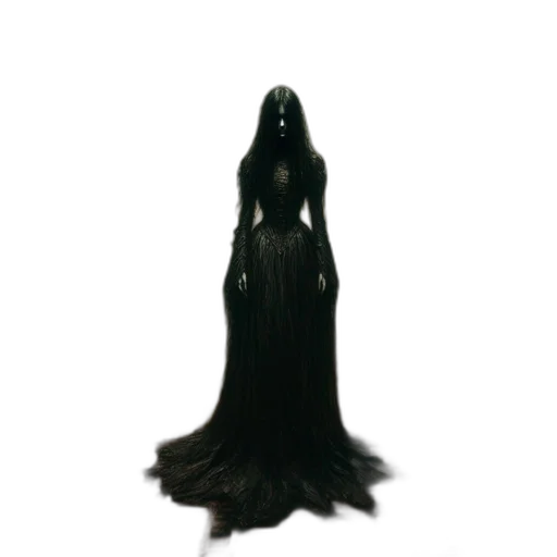 dress, hair, creature, crown, concept art, 3d render, fantasy art, pixel art transparent PNG cut-out