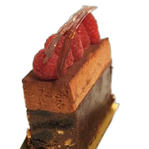 food, crown, staff, 3d render, photorealistic, slice, chocolate, cake transparent PNG cut-out