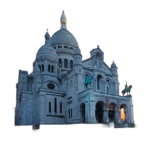 building, crown, 3d render, concept art, photorealistic, pixel art, blue, grand transparent PNG cut-out