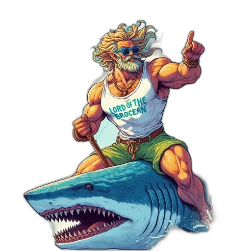 animal, creature, concept art, vaporwave, pixel art, comic book art, underwater, imposing transparent PNG cut-out