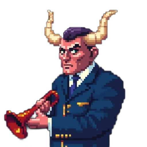 staff, pixel art, concept art, vaporwave, fantasy art, pixelated, character, large transparent PNG cut-out