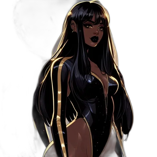 dress, concept art, comic book art, fantasy art, pixel art, dark, golden, earth tones transparent PNG cut-out