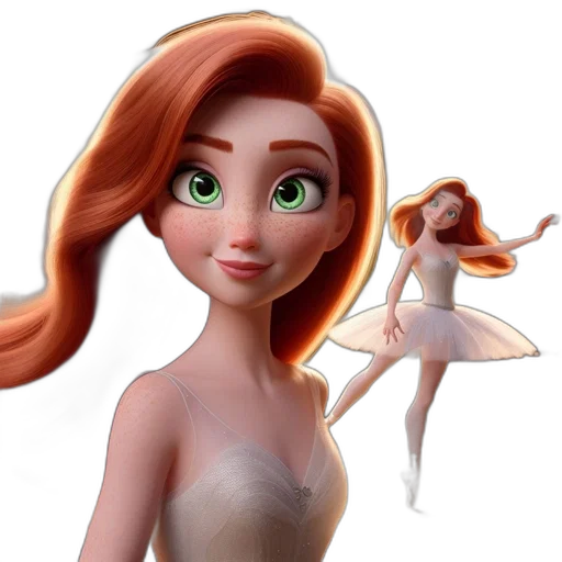 dress, 3d render, cartoon, concept art, photorealistic, underwater, two, animated transparent PNG cut-out