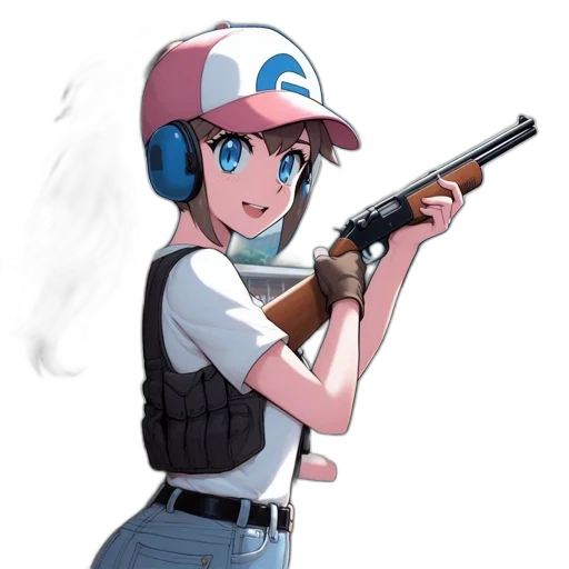 weapon, animal, staff, hat, anime, pixel art, cartoon, concept art transparent PNG cut-out