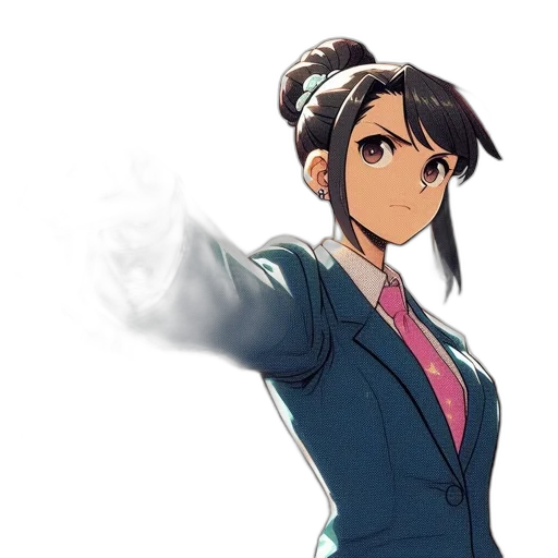 staff, jacket, dress, weapon, anime, concept art, cartoon, pixel art transparent PNG cut-out