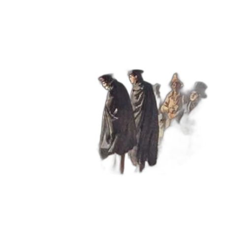 staff, jacket, mask, creature, concept art, pixel art, 3d render, fantasy art transparent PNG cut-out