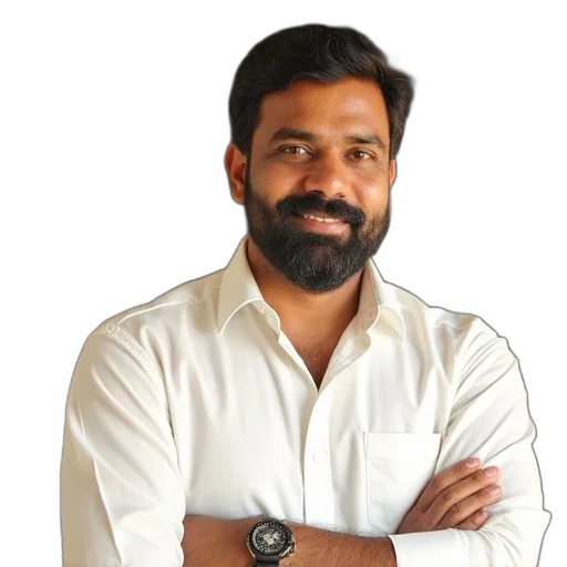 vijay, kumar, reddy, join transparent PNG cut-out