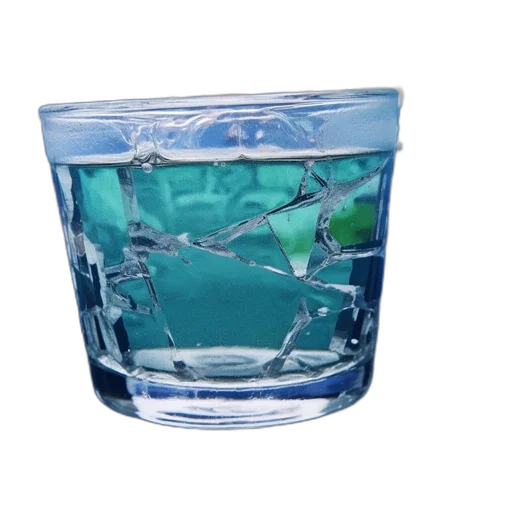 bottle, crown, food, weapon, 3d render, photorealistic, vaporwave, underwater transparent PNG cut-out