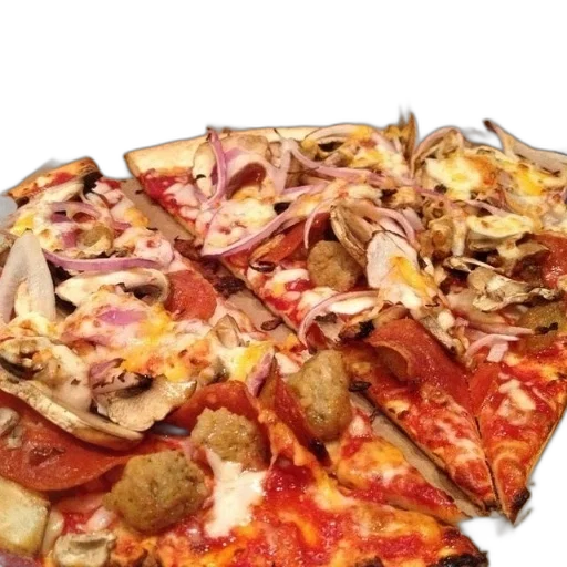 food, crown, face, 3d render transparent PNG cut-out