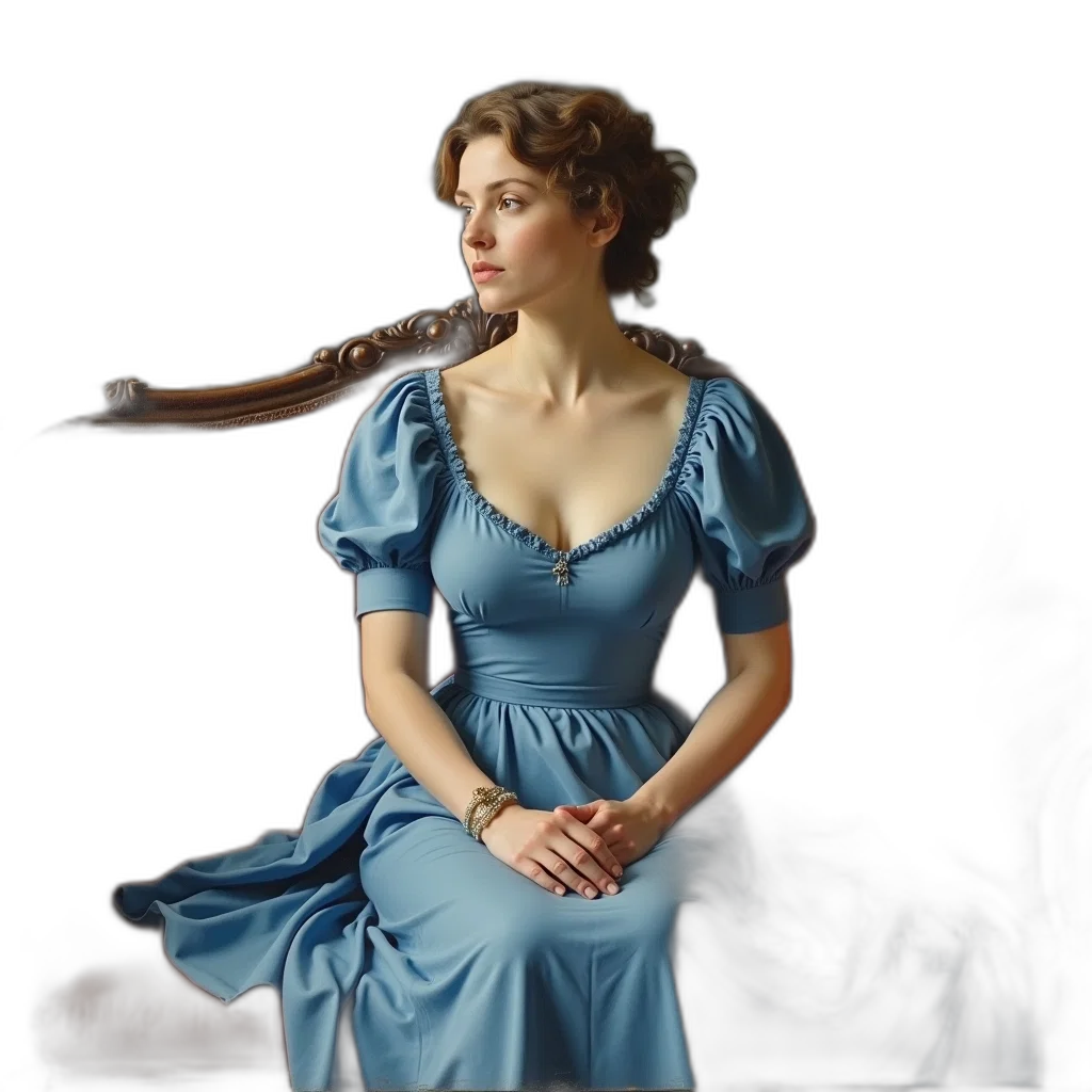 dress, staff, crown, sword, oil painting, photorealistic, concept art, fantasy art transparent PNG cut-out