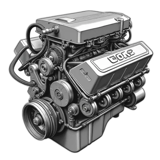 car, robot, 3d render, photorealistic, concept art, pencil sketch, detailed, illustration transparent PNG cut-out