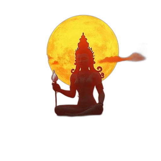 staff, 3d render, concept art, pixel art, fantasy art, sunset, fire, radha transparent PNG cut-out