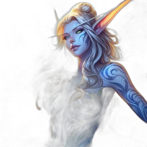 dragon, fantasy art, concept art, pixel art, photorealistic, blue, pastel, ethereal transparent PNG cut-out
