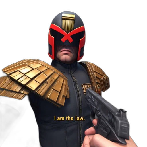 mask, weapon, robot, jacket, 3d render, concept art, pixel art, comic book art transparent PNG cut-out