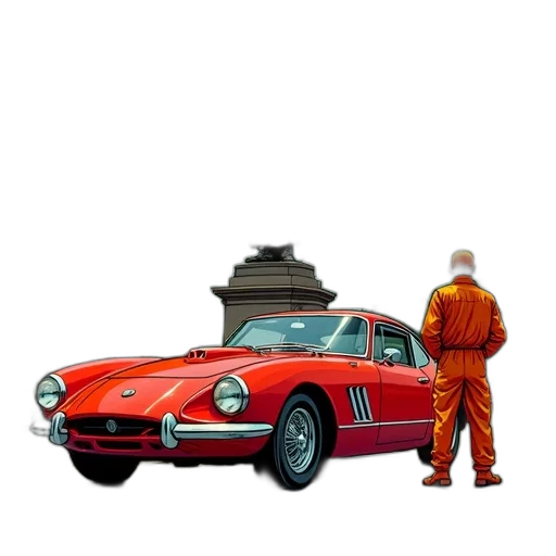 car, jacket, animal, robot, concept art, 3d render, photorealistic, pixel art transparent PNG cut-out