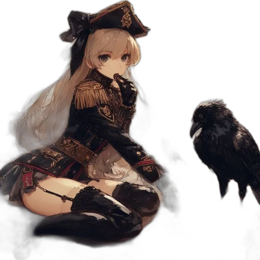 animal, weapon, creature, dress, fantasy art, concept art, anime, pixel art transparent PNG cut-out