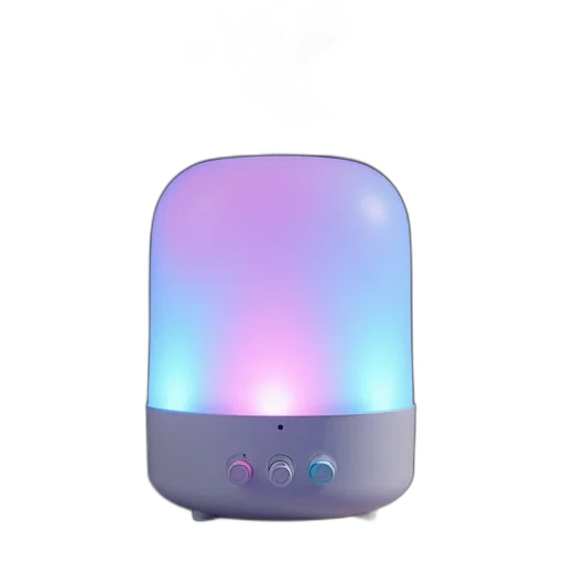 robot, 3d render, vaporwave, pastel transparent PNG cut-out