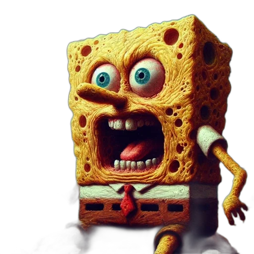 robot, food, creature, mask, 3d render, concept art, photorealistic, pixel art transparent PNG cut-out