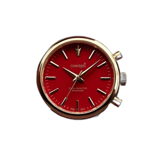 jewelry, red, leather, watch transparent PNG cut-out