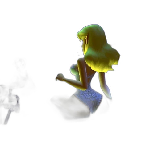 robot, dress, creature, mask, 3d render, concept art, vaporwave, pixel art transparent PNG cut-out