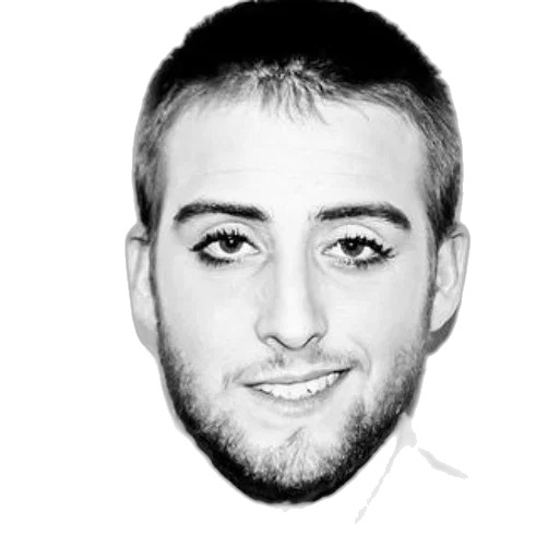 face, staff, hair, photorealistic, cartoon, pencil sketch, anime, black-and-white transparent PNG cut-out