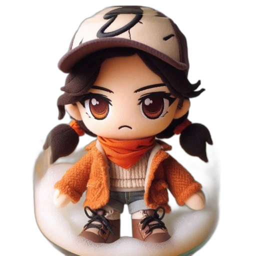 cartoon, 3d render, photorealistic, concept art, toy, figure, jar, letter transparent PNG cut-out