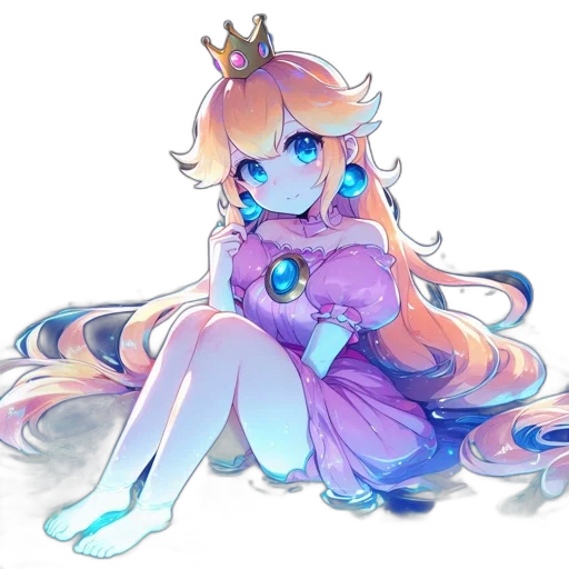 crown, dress, staff, dragon, anime, pixel art, fantasy art, concept art transparent PNG cut-out