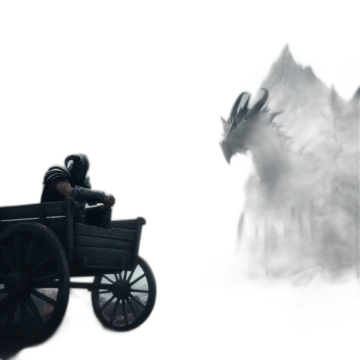 dragon, creature, car, animal, concept art, fantasy art, 3d render, pixel art transparent PNG cut-out