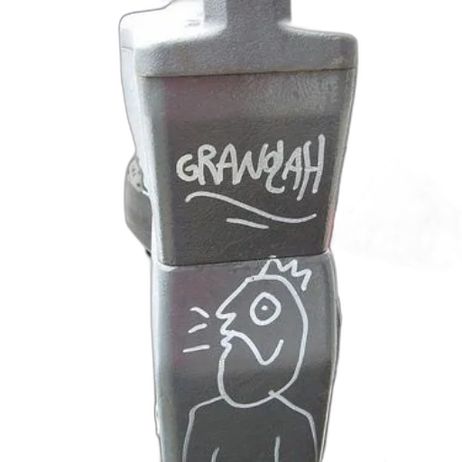 staff, bottle, robot, weapon, concept art, parking, meter, graffiti transparent PNG cut-out
