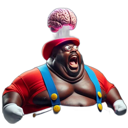 hat, crown, face, staff, concept art, 3d render, photorealistic, oversized transparent PNG cut-out