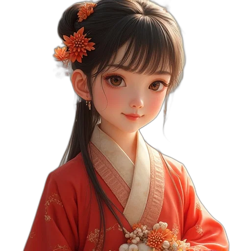 dress, face, jewelry, staff, photorealistic, 3d render, fantasy art, concept art transparent PNG cut-out