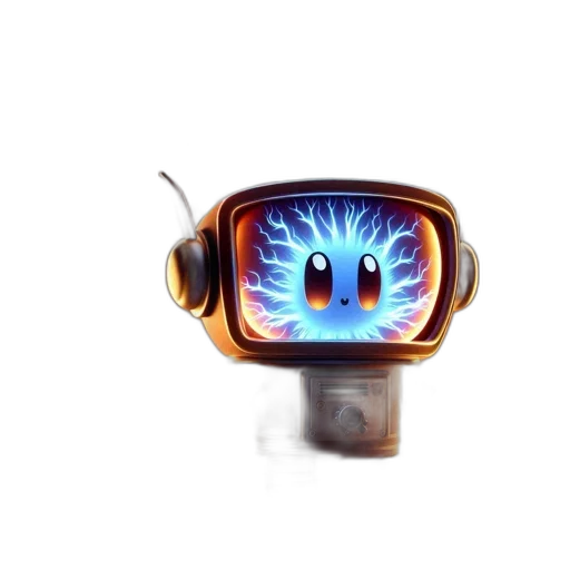 robot, mask, staff, creature, concept art, 3d render, cyberpunk, pixel art transparent PNG cut-out