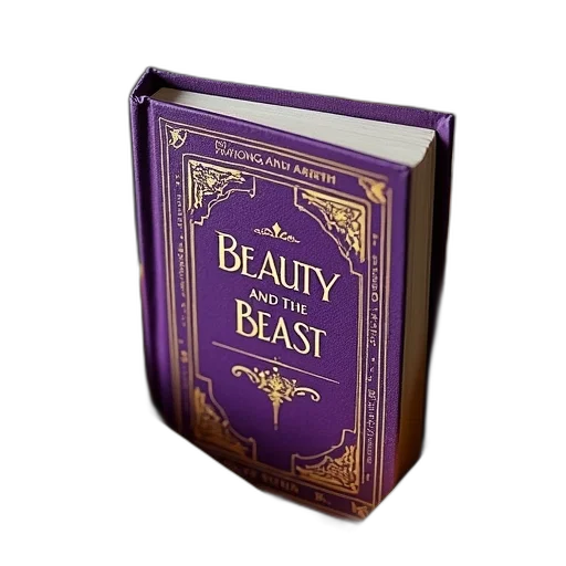 crown, fantasy art, concept art, book, titled, beauty, beast, purple transparent PNG cut-out