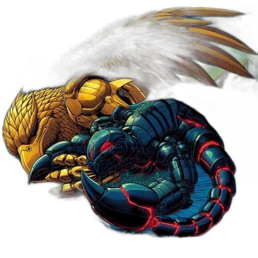 dragon, creature, concept art, pixel art, fantasy art, comic book art, eagle, rests transparent PNG cut-out