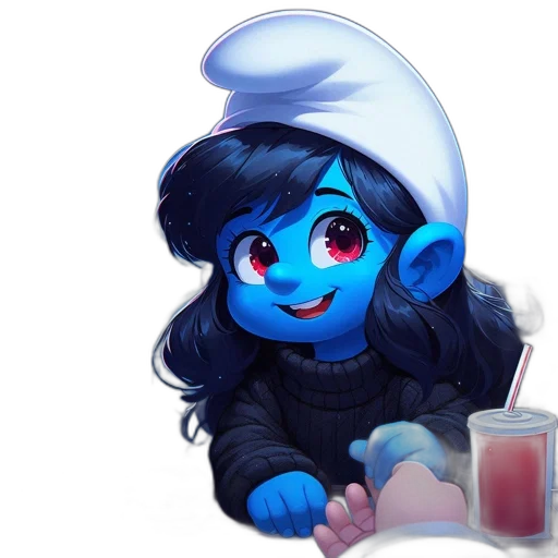staff, face, creature, hat, concept art, pixel art, fantasy art, anime transparent PNG cut-out