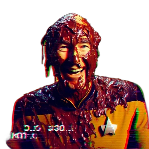 robot, mask, jacket, creature, vaporwave, cyberpunk, 3d render, pixel art transparent PNG cut-out