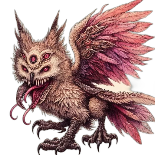 dragon, creature, animal, staff, concept art, fantasy art, watercolor, photorealistic transparent PNG cut-out