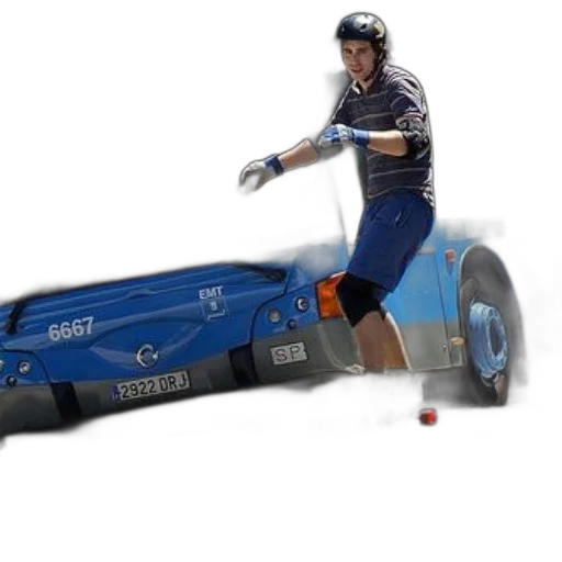 car, weapon, dragon, 3d render, concept art, photorealistic, man, skateboards transparent PNG cut-out