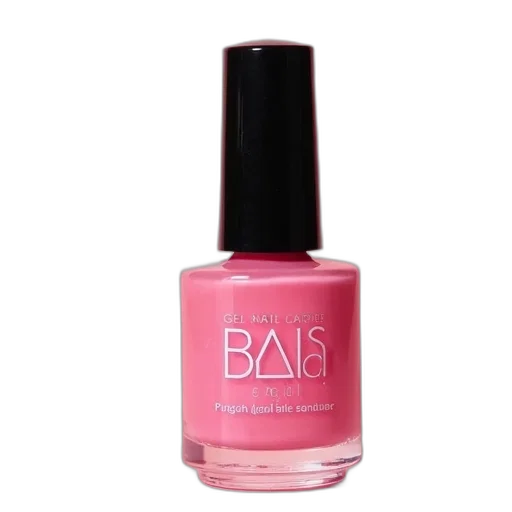 close-up, image, nail, polish, bottle, black, cap, pink transparent PNG cut-out