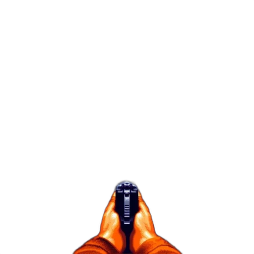 shoes, robot, mask, weapon, concept art, 3d render, pixel art, photorealistic transparent PNG cut-out