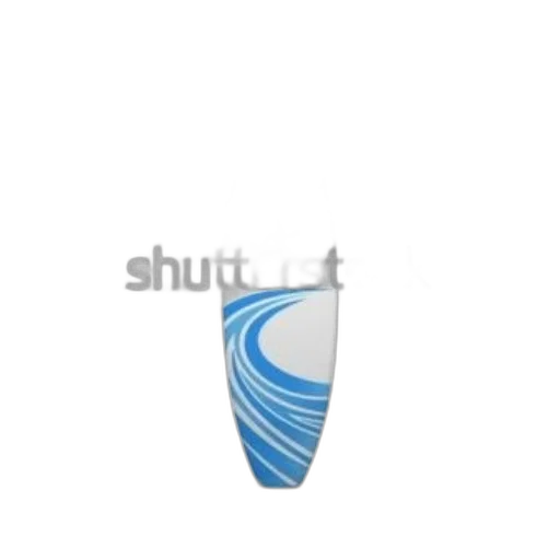 staff, shoes, hat, umbrella, 3d render, photorealistic, blue, white transparent PNG cut-out