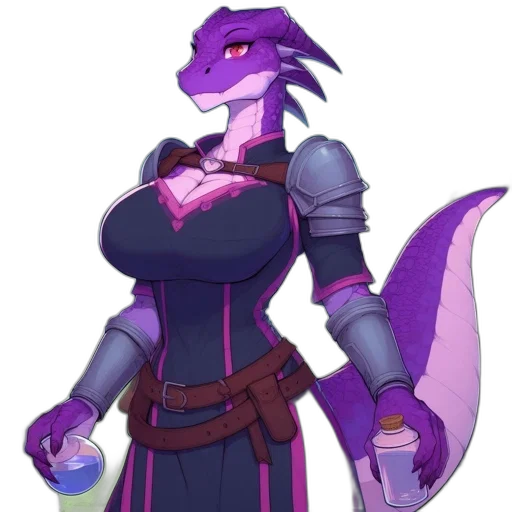 dragon, staff, jacket, sword, concept art, fantasy art, pixel art, vaporwave transparent PNG cut-out