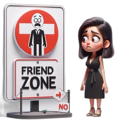 concept art, 3d render, cartoon, city street, animated, female, character, black transparent PNG cut-out