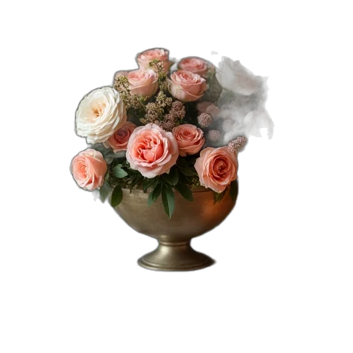 flower, crown, hat, staff transparent PNG cut-out