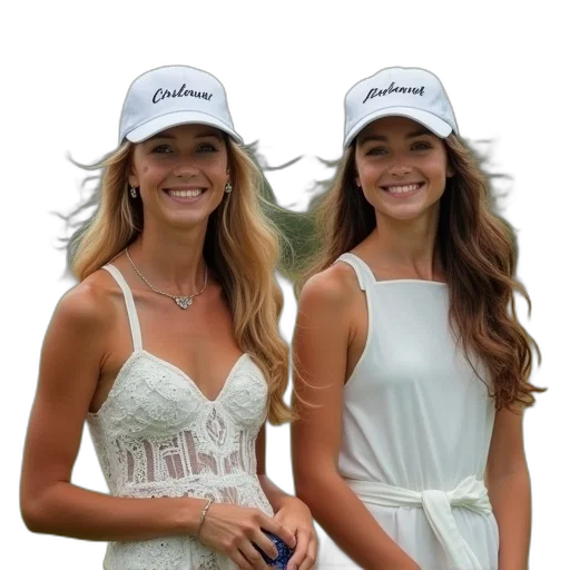 hat, dress, photorealistic, 3d render transparent PNG cut-out