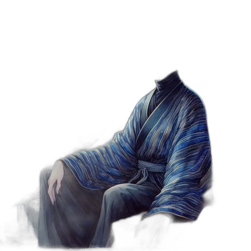 jacket, face, dress, staff, concept art, fantasy art, watercolor, photorealistic transparent PNG cut-out