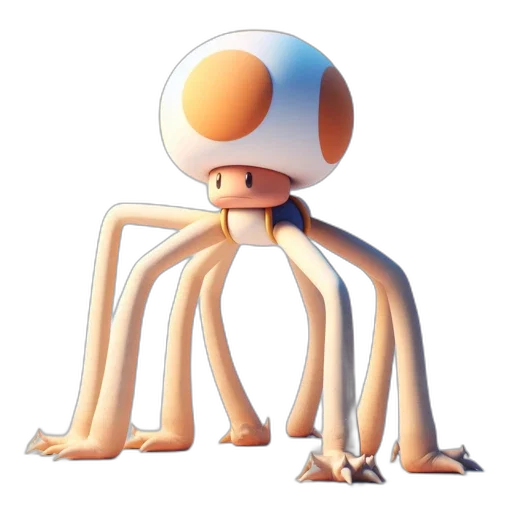 creature, robot, animal, staff, concept art, 3d render, pixel art, cartoon transparent PNG cut-out