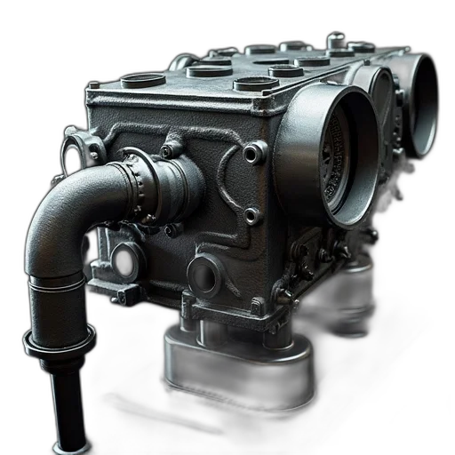 car, robot, 3d render, ford, head, valve transparent PNG cut-out