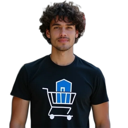staff, robot, face, 3d render, photorealistic, man, curly, hair transparent PNG cut-out