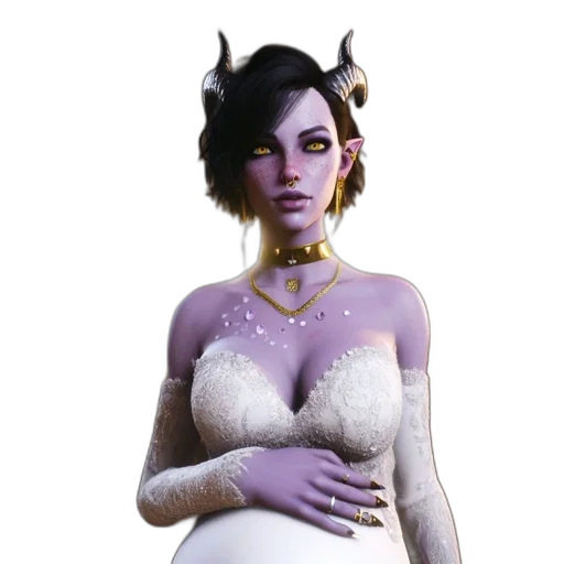mask, staff, jewelry, creature, fantasy art, concept art, 3d render, photorealistic transparent PNG cut-out